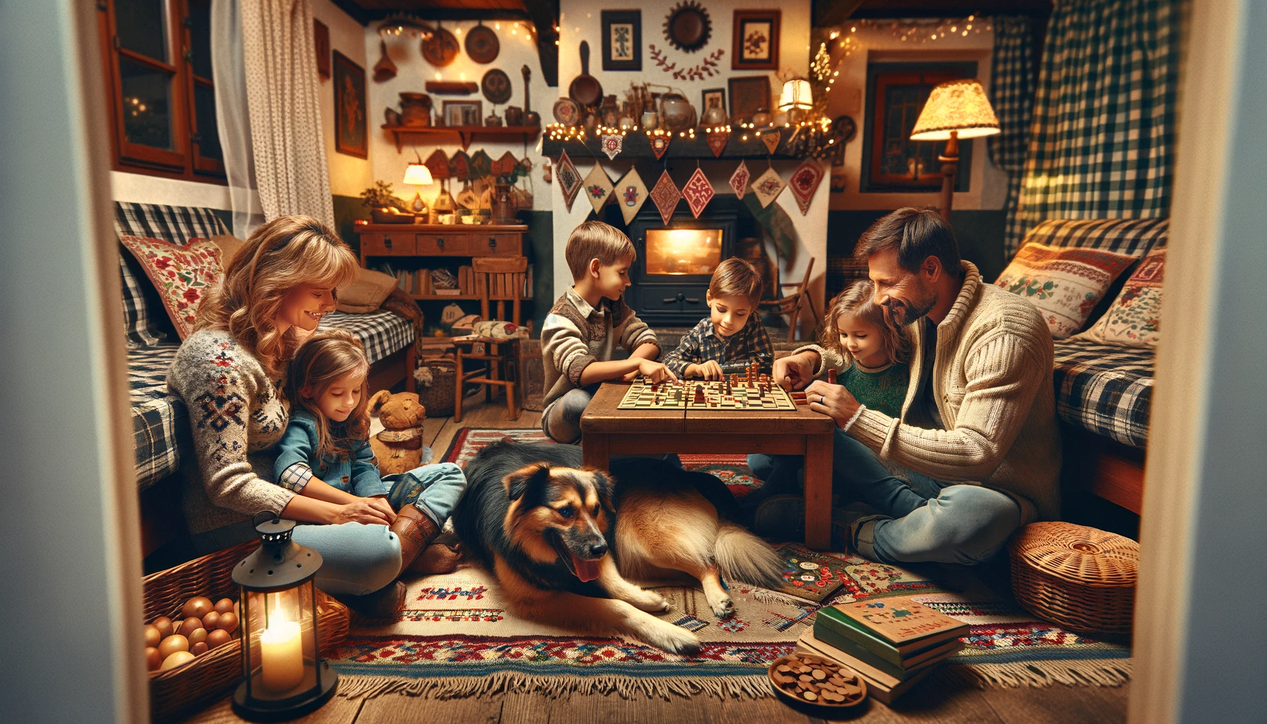 Na snímke slovenská rodina