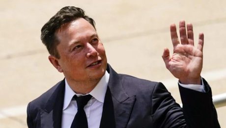 Na snímke je Elon Musk