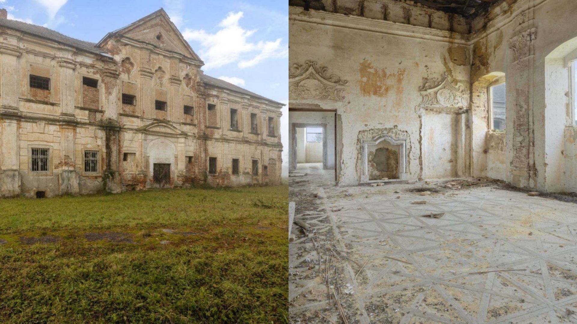 Kaštieľ a jeho priestory.