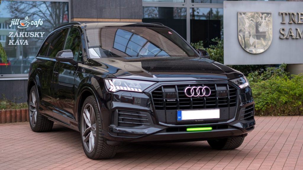 predné brzdové svetlá