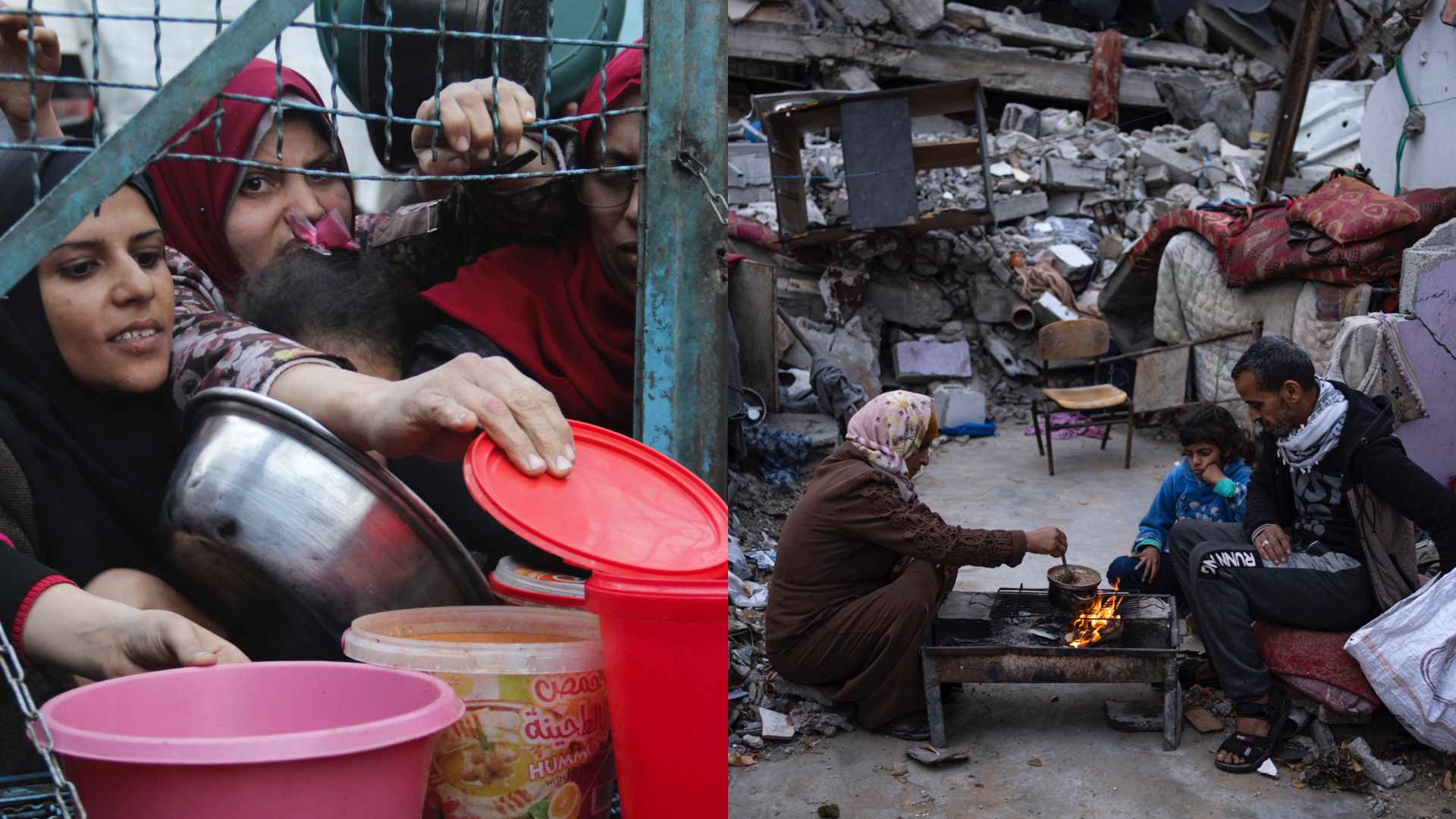 Vojna v Izraeli, humanitárna kríza, pásmo Gazy