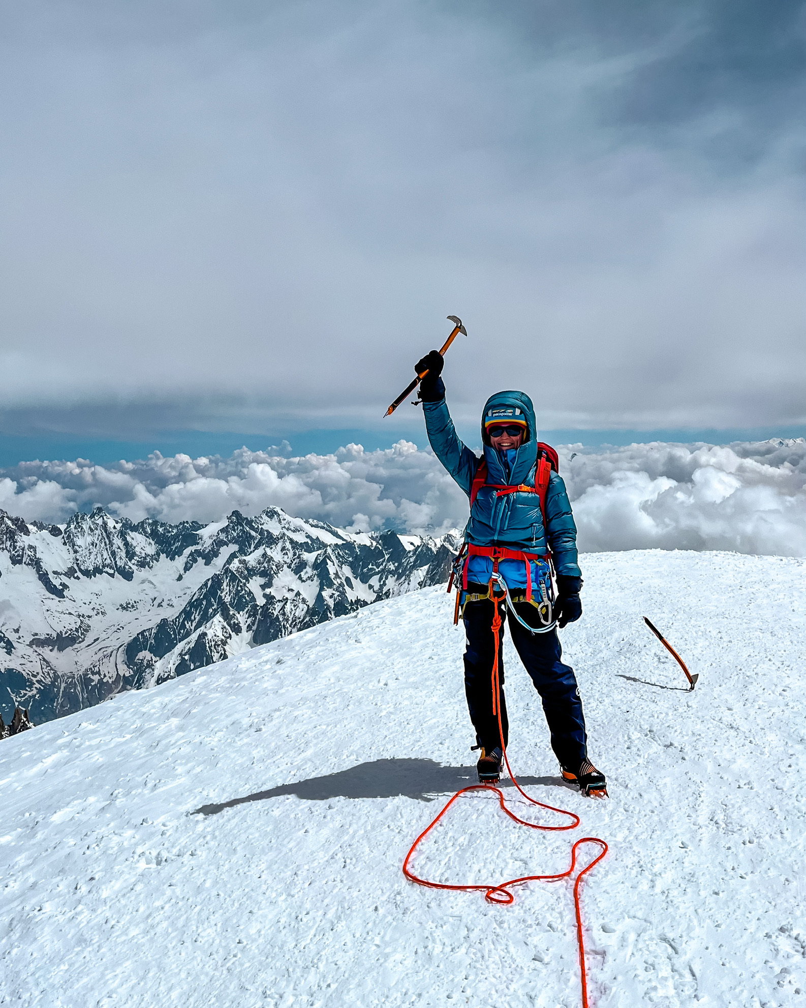 Zuzana Rajčanová na horách