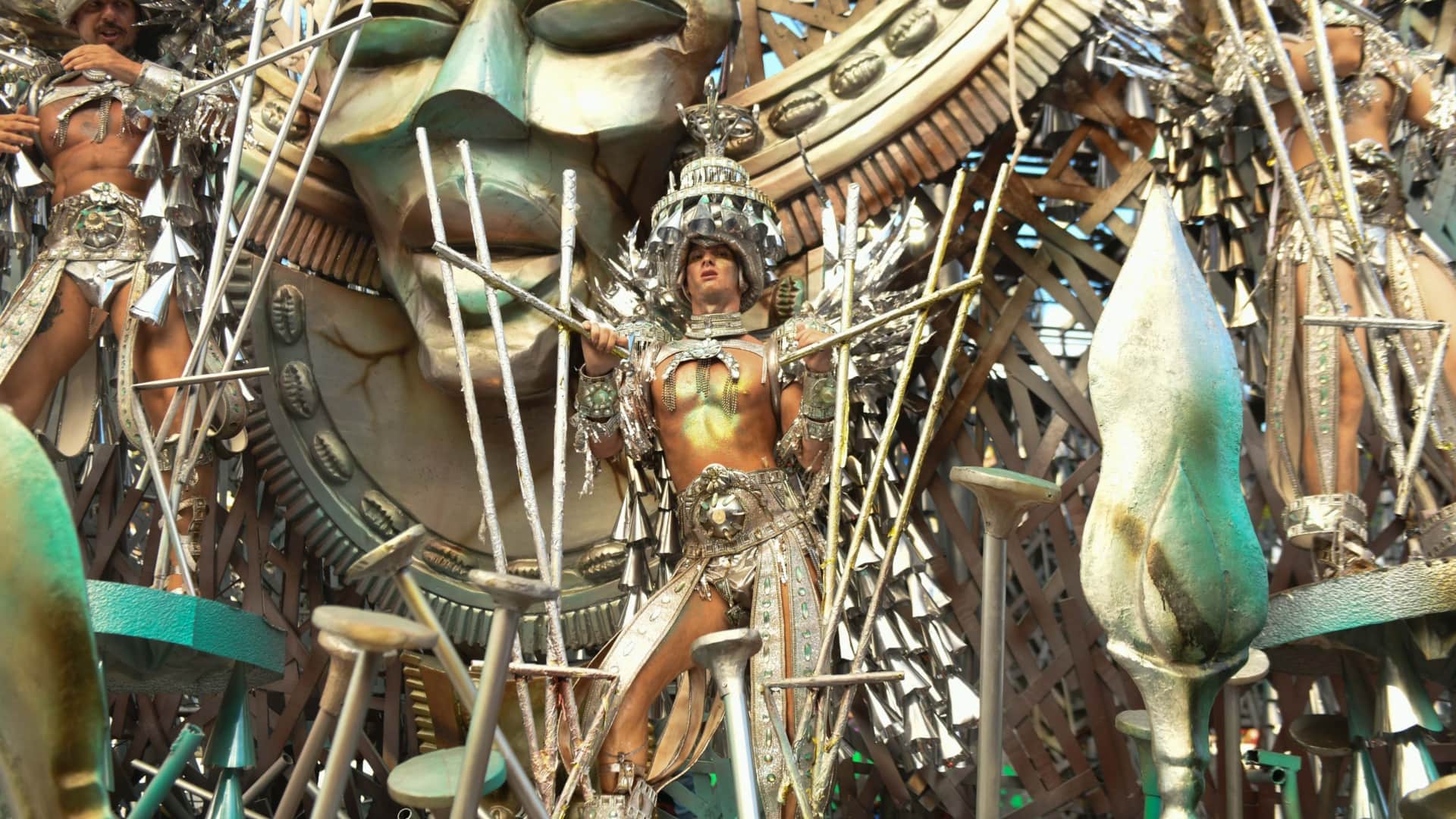 Lukáš Chovan na karnevale v Riu