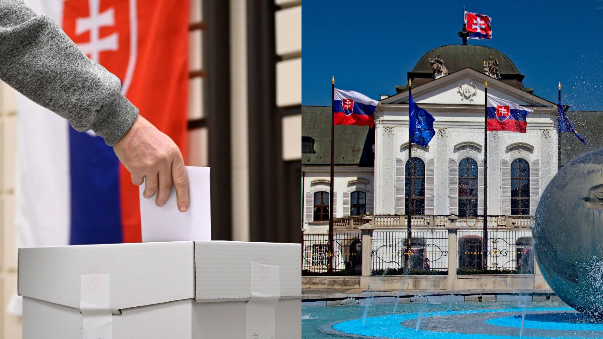 prezidentský palác urna