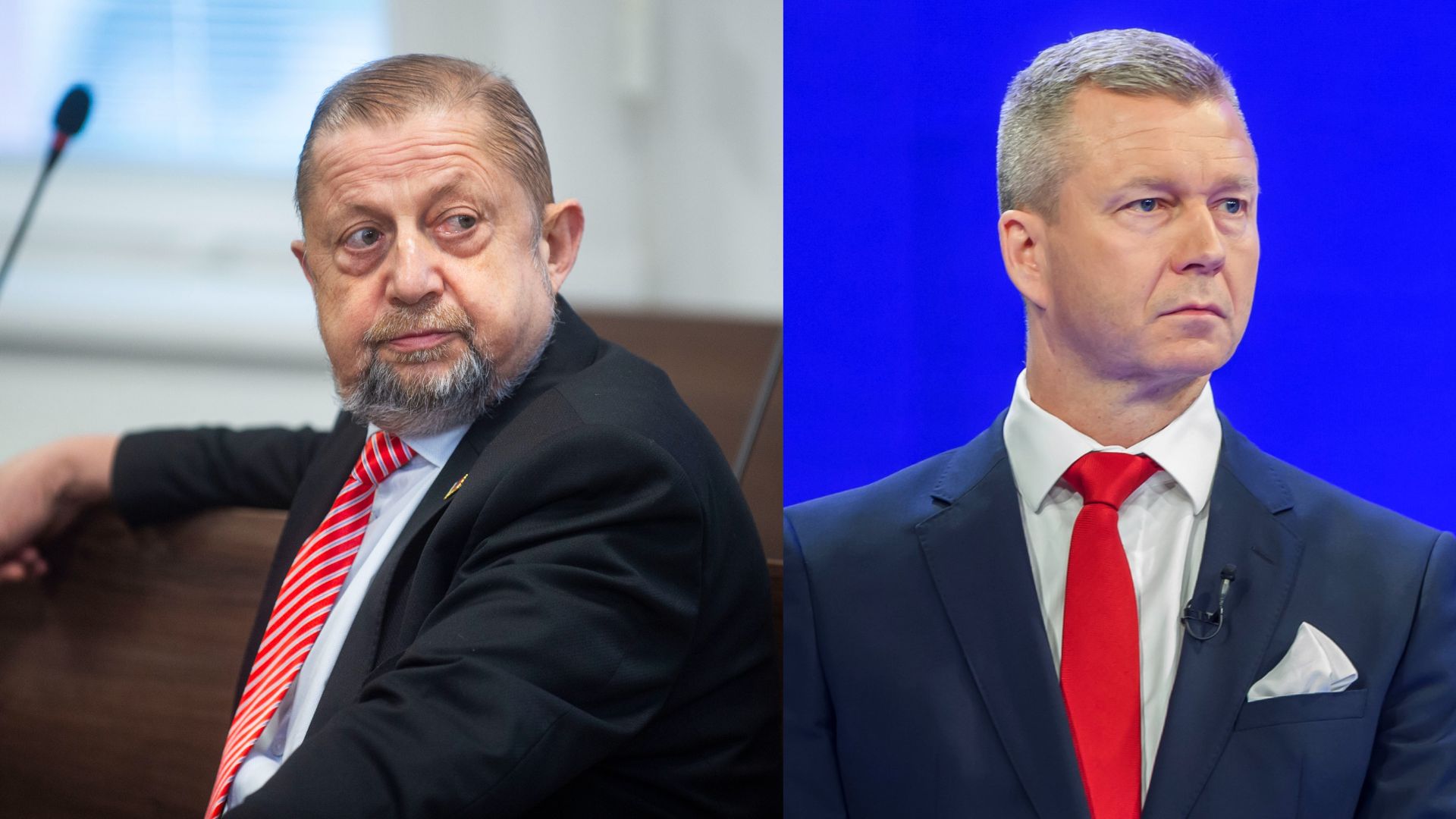 Na snímke Štefan Harabin a Krizstián Forró