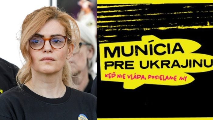 Zuzana Izsáková, zbierka Munícia pre Ukrajinu