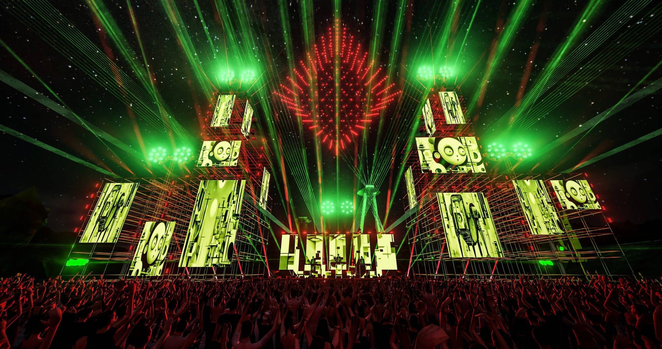 vizualizácie z koncertu