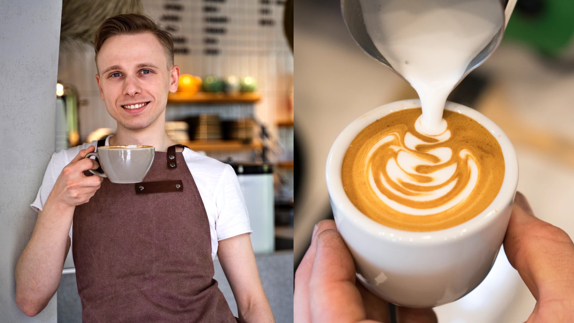 barista, káva