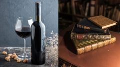 Víno a staré knihy