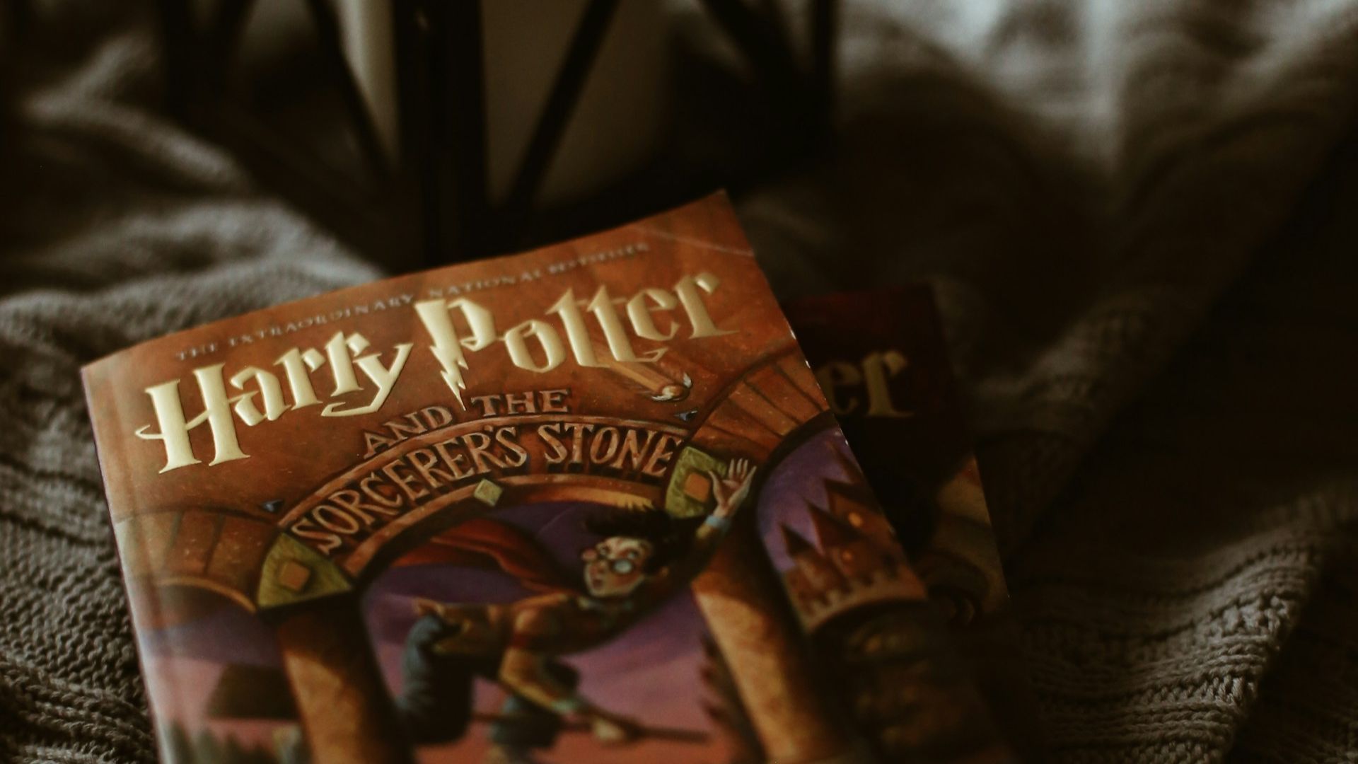 Kniha Harry Potter.