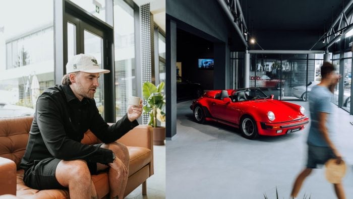 V slovenskom meste, odkiaľ mladí utekajú, vybudoval unikátny biznis. Erik v ňom prepája športové autá a top kávu