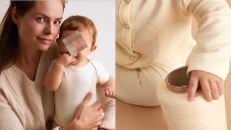 Linda vyrába oblečenie z mlieka