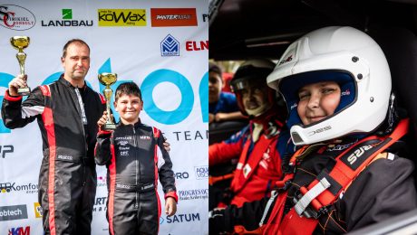 Sebastian je najmladším slovenským rally pretekárom