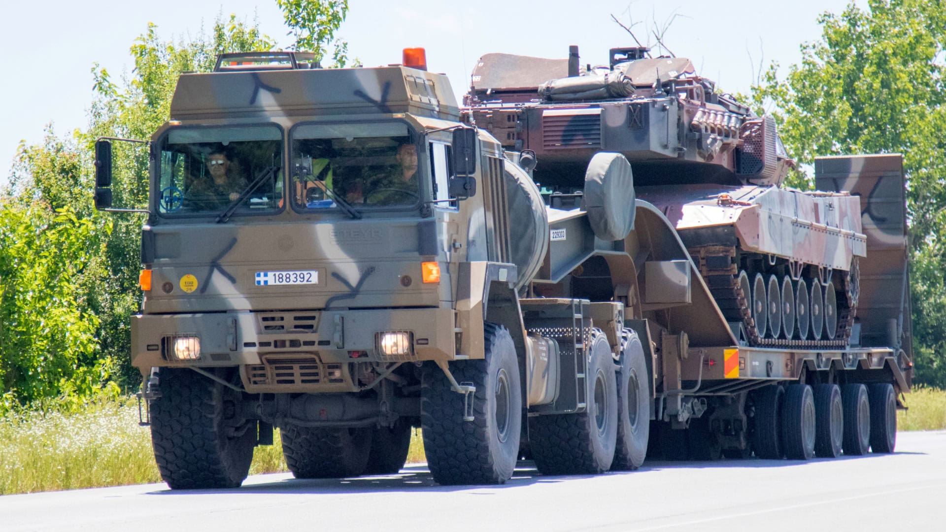 preprava Leoparda 2A6