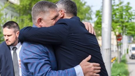 Ladislav Kamenický a Robert Fico