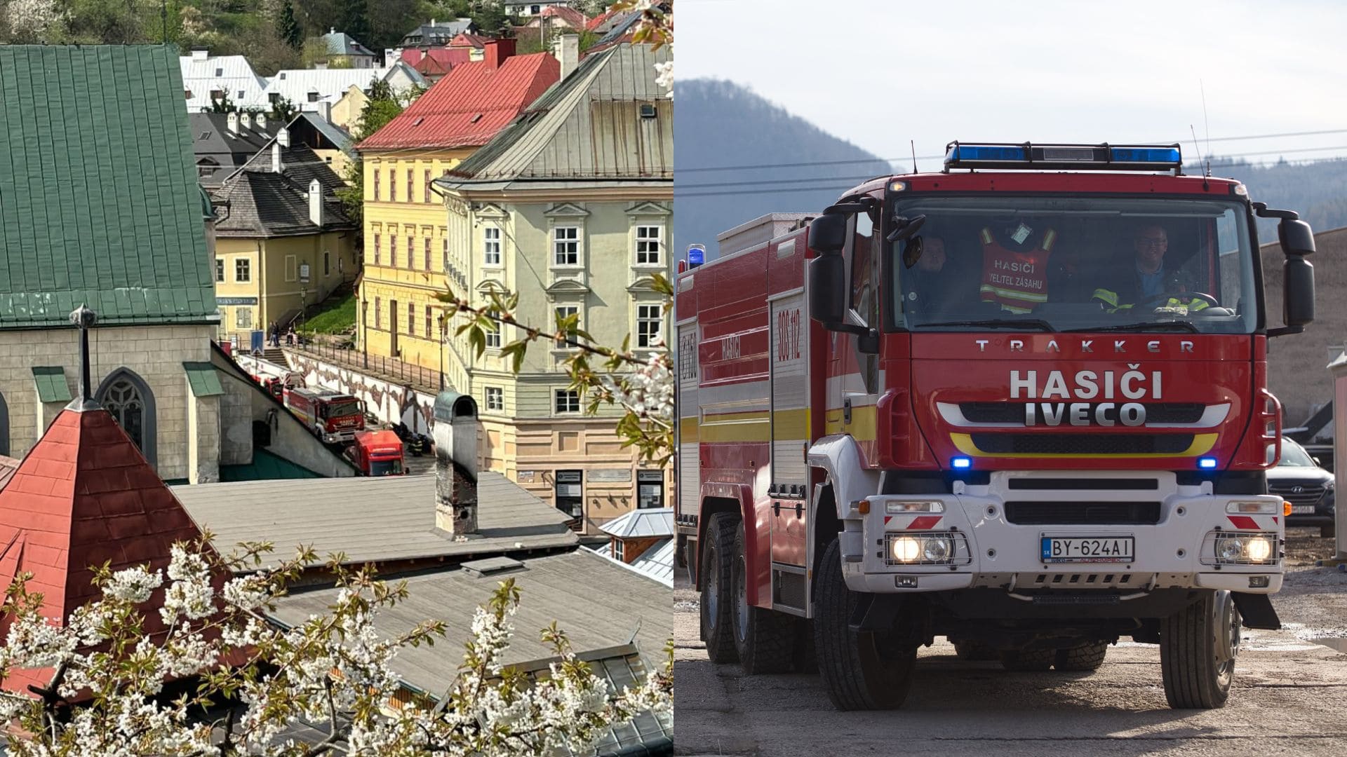 Bomba v Banskej Štiavnici