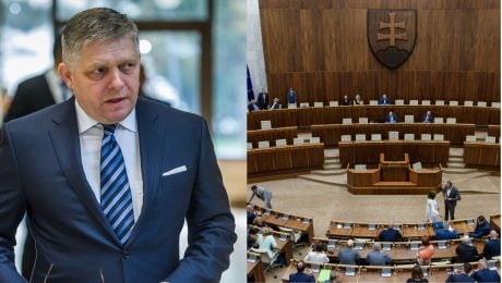 Robert Fico a parlament