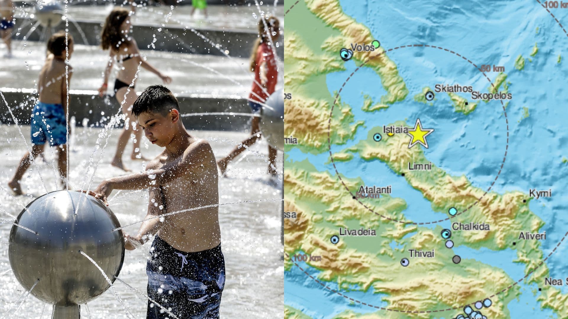 zemetrasenie teplo horúčavy