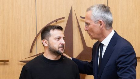 Volodymyr Zelenskyj, Jens Stoltenberg