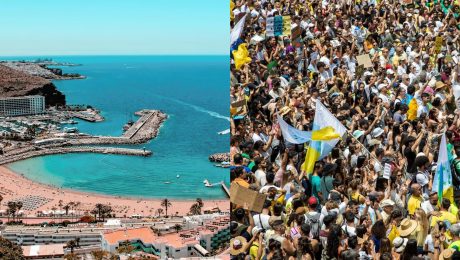 Kanárske ostrovy, protesty na Kanárskych ostrovoch