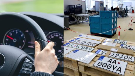 Na snímke volant a nové EČV.