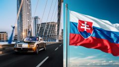 Bratislava, slovenská vlajka