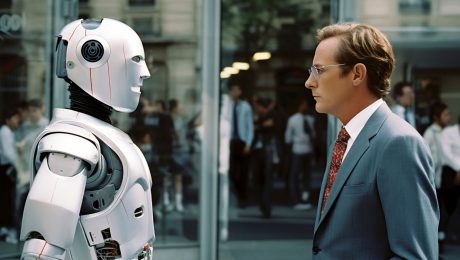 Robot vs človek, umelá inteligencia