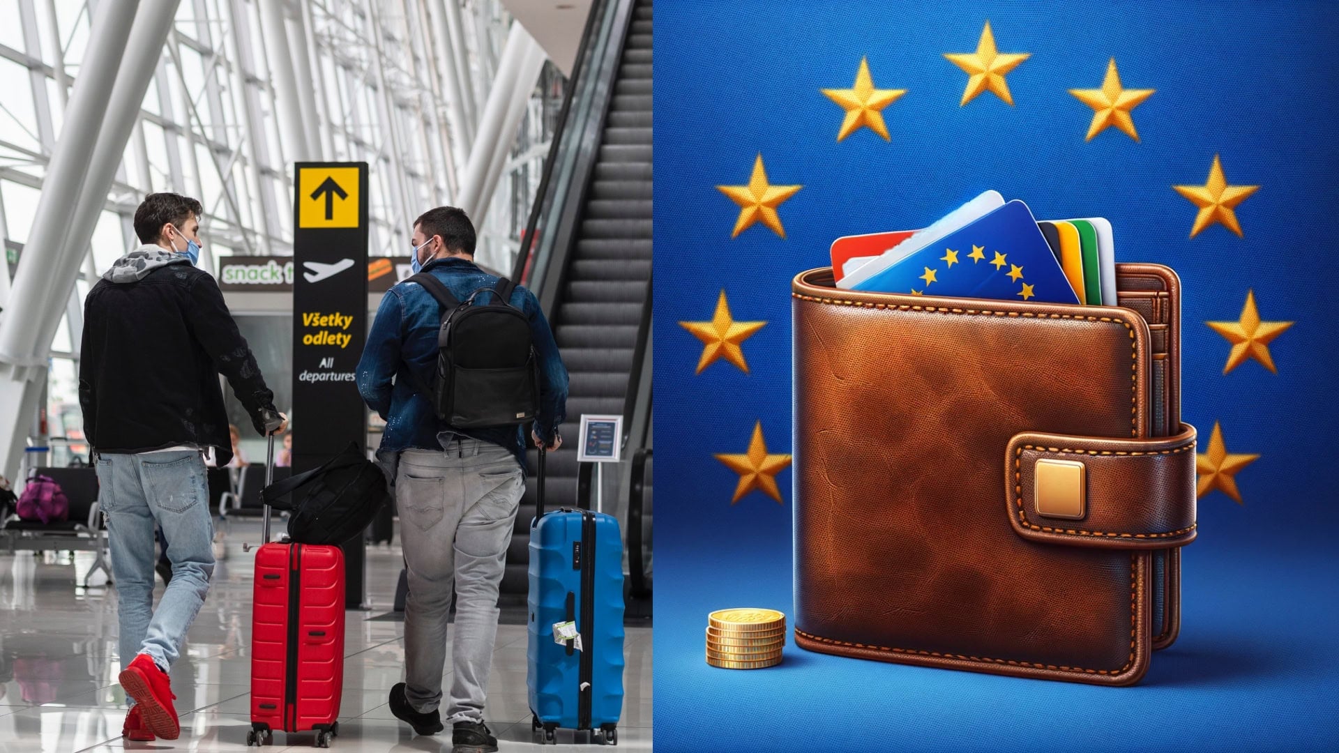 letisko, cestovanie, doklady