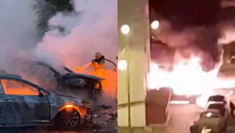 Zábery z horiaceho Belgorodu v Rusku, Ukrajina podnikla útok na Belgorod