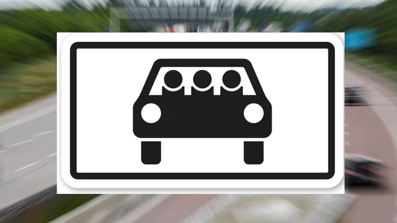 Nemecká dopravná značka