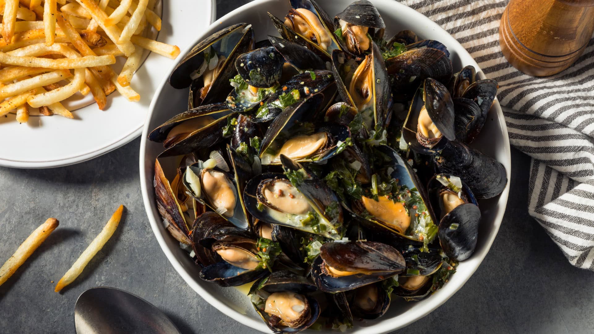 moules frites