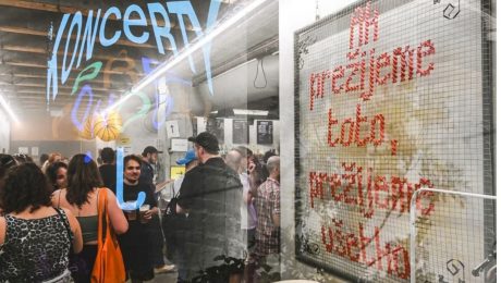 ľudia na koncerte pre Pohodu