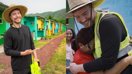 MrBeast postavil domovy pre rodiny v núdzi