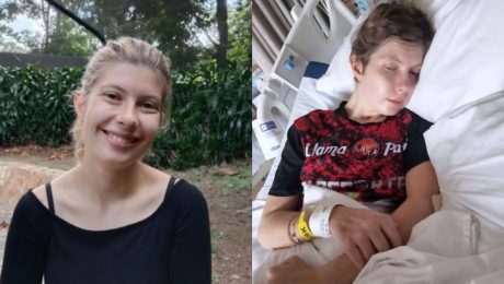 Mladá Slovenka Alexandra.