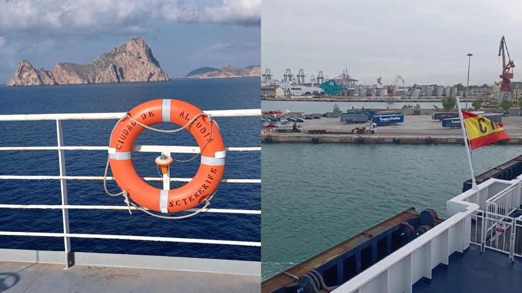 Na Ibizu sa dostaneš buď trajektom, alebo lietadlom.