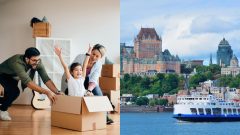 rodina sa sťahuje do Kanady