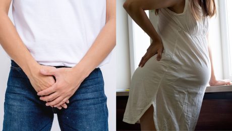 tehotná žena a muž