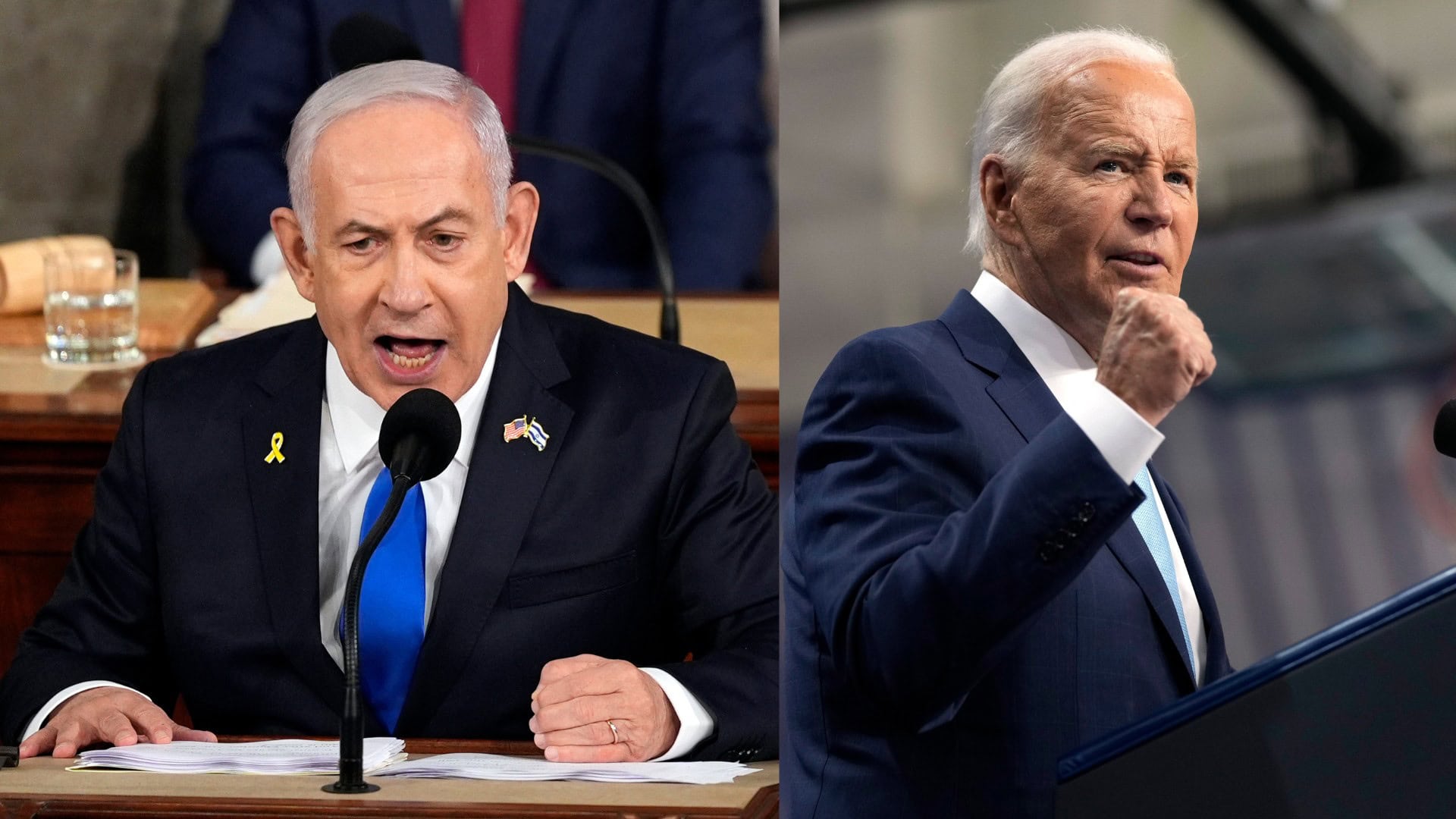 Benjamin Netanjahu, Joe Biden