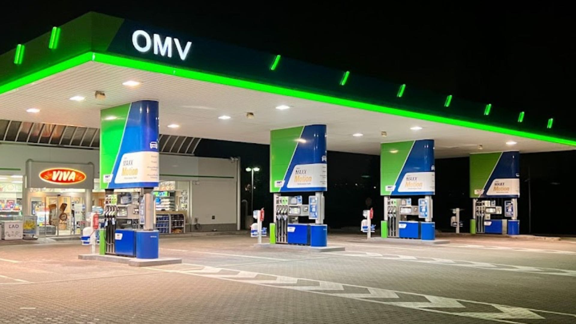 Čerpacia stanica OMV