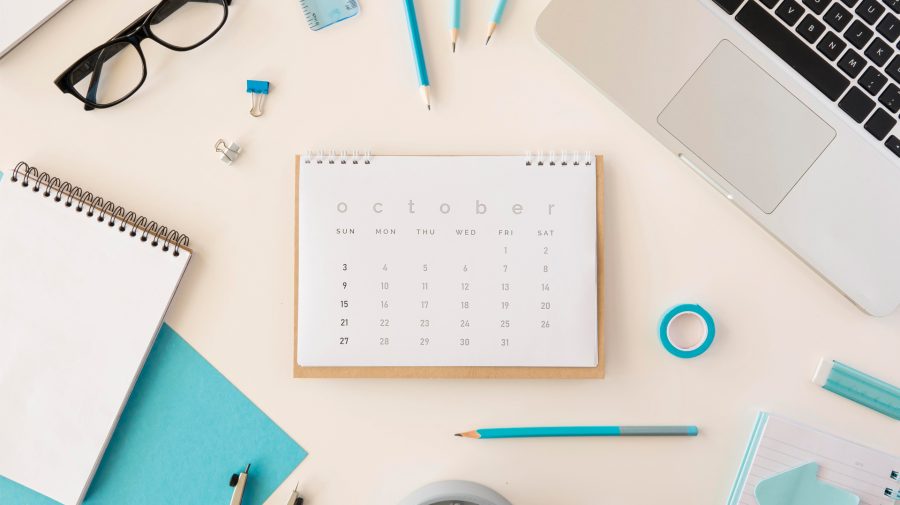 Ilustračný obrázok - kalendár