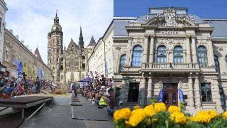Košice, Dóm sv. Alžbety a Východoslovenské múzeum.