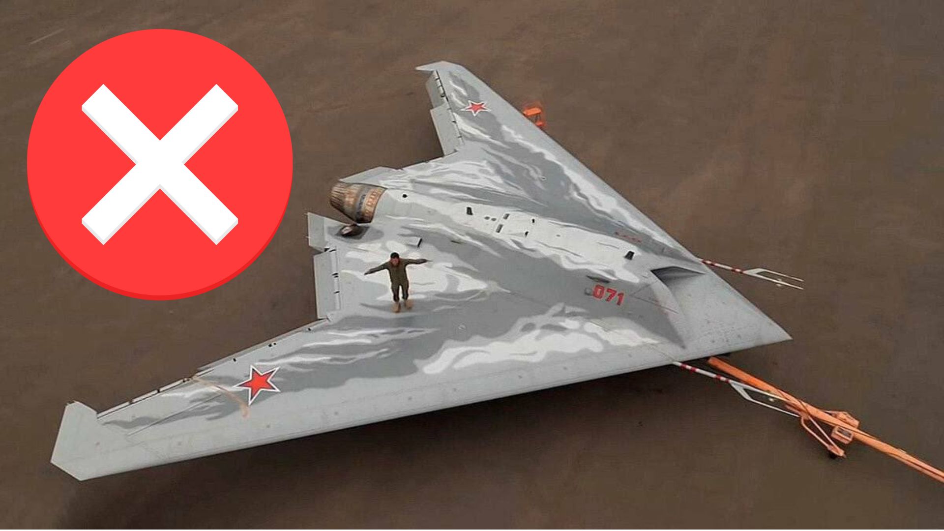 Rusi si zostrelili vlastný špičkový dron Suchoj S-70 Ochotnik