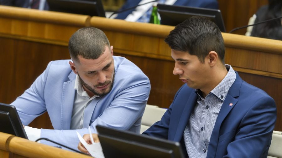 Kaliňák a Gluck NR SR poslanci