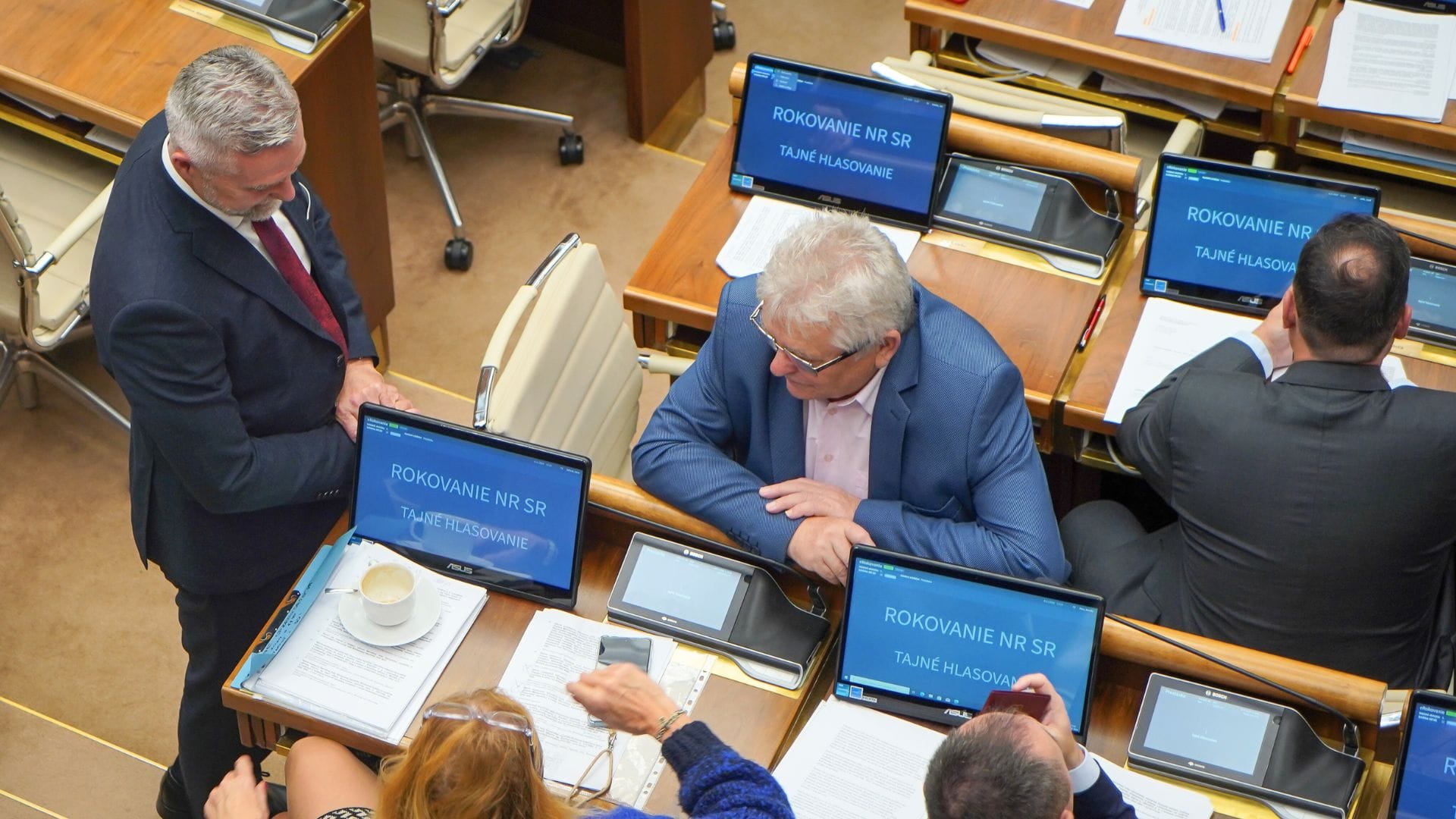 Poslanci pokračovali v stredu 6. novembra v 22. schôdzi.