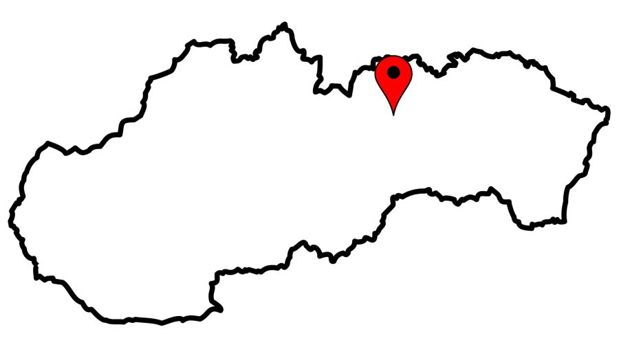 Ľubica dedina na mape