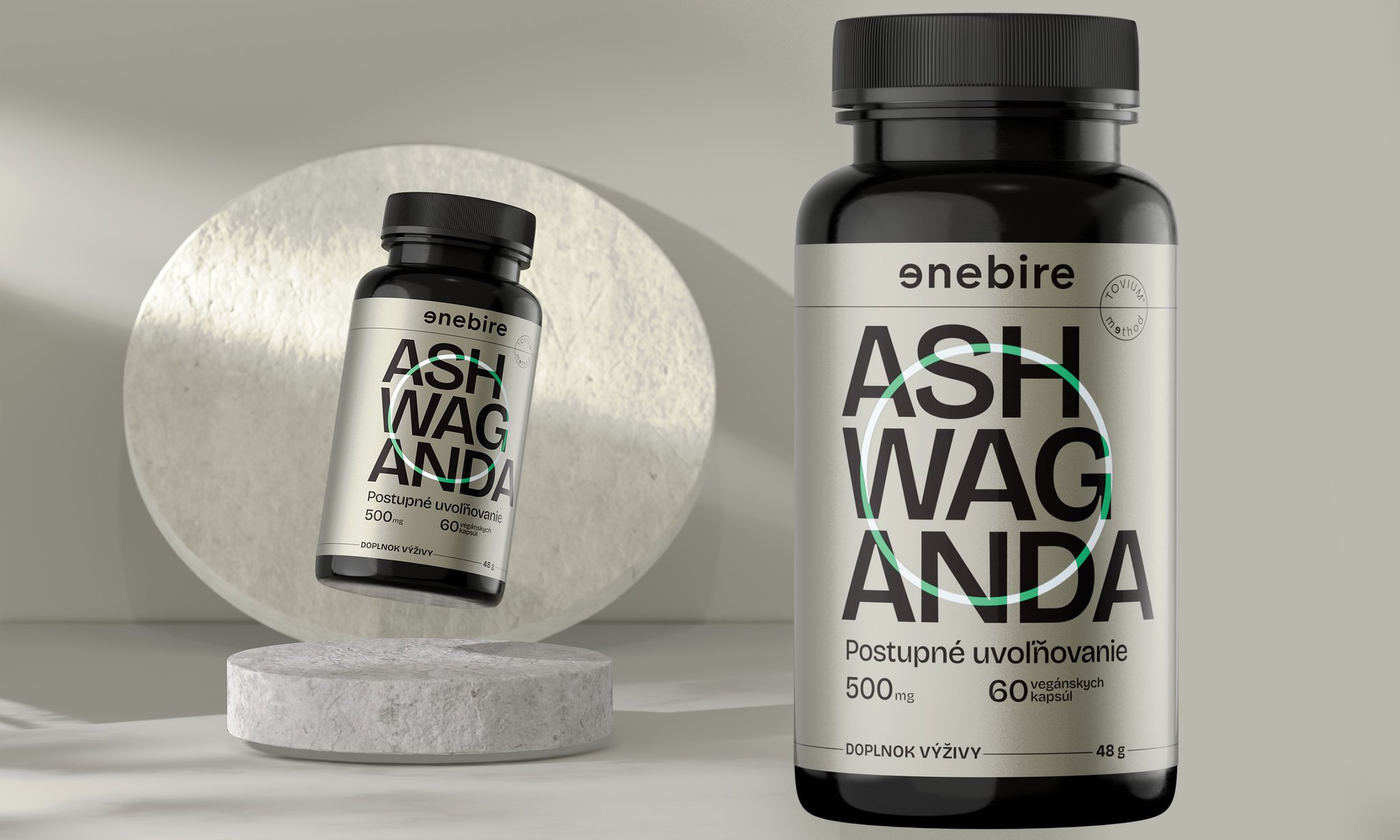 Ashwaganda Enebire s postupným uvoľňovaním