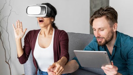 Muž, žena, metaverse