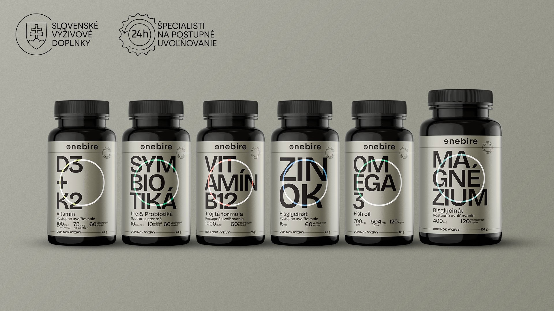 Enebire – slovenské výživové doplnky s postupným uvoľňovaním
