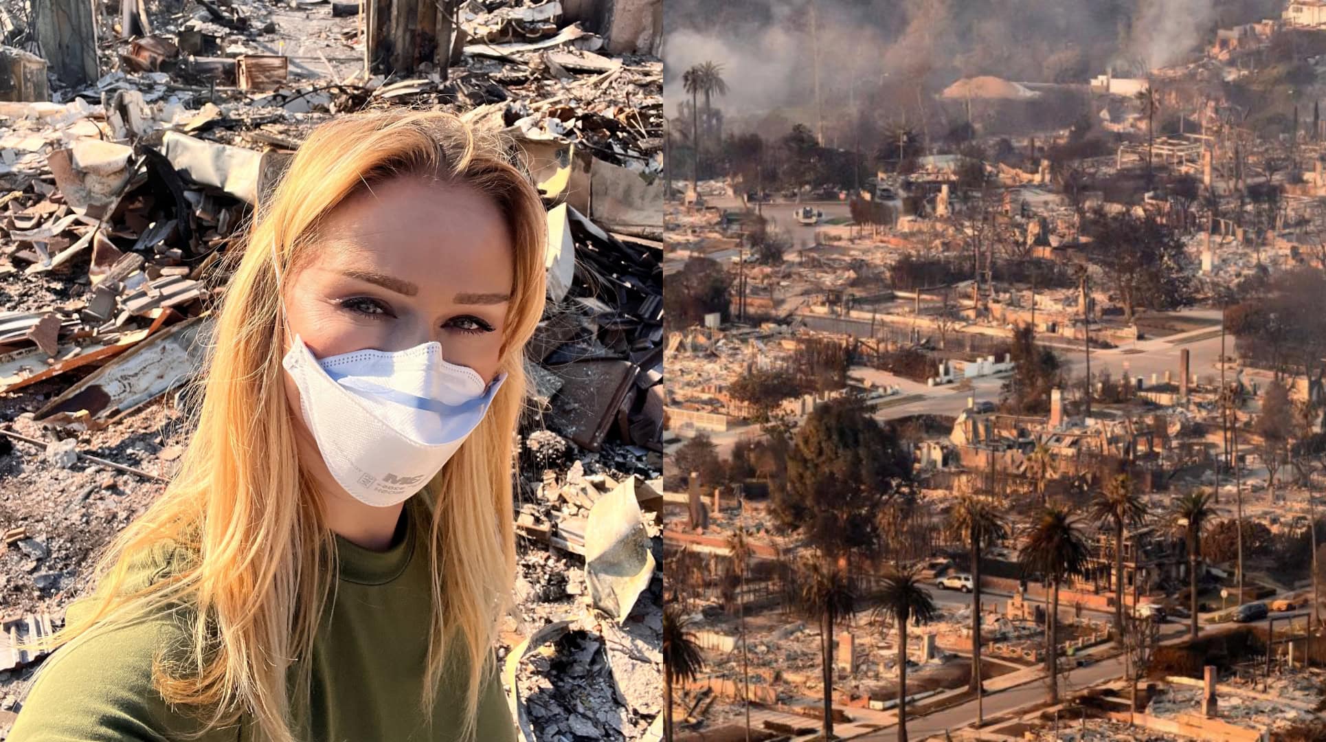 Katarína opísala situáciu po požiaroch v LA