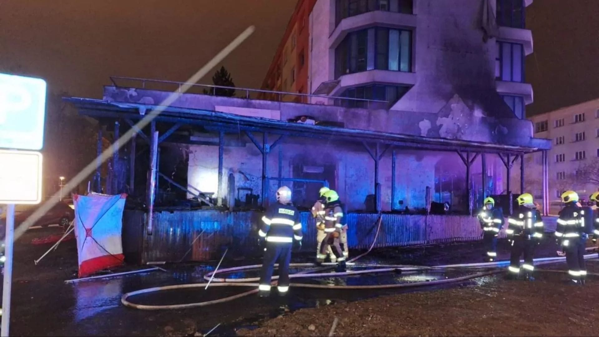 Výbuch reštaurácie